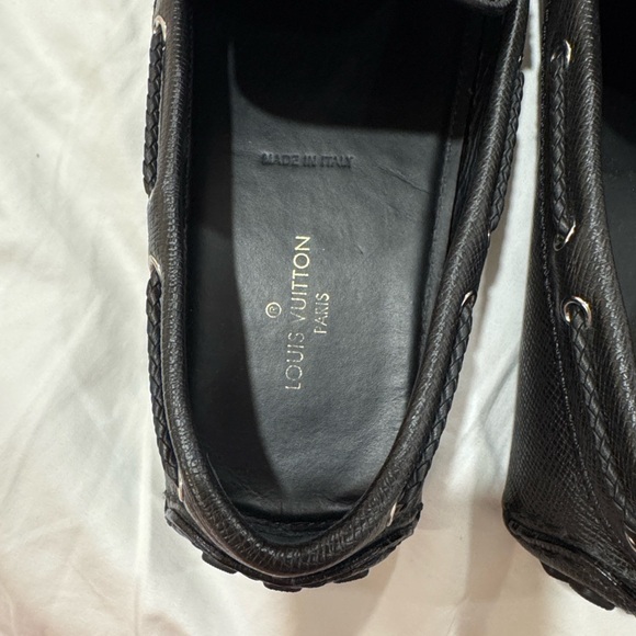 Louis Vuitton Black Driver Moccasins, Men’s 8 - Picture 2 of 10